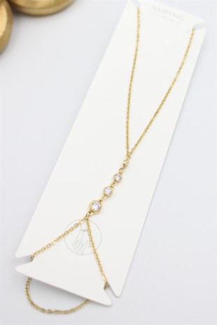 Taşlı Xuping Şahmeran - Altın Taşlı Xuping Şahmeran - Altın