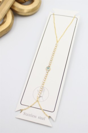 Taşlı Nazar Şahmeran - Altın Taşlı Nazar Şahmeran - Altın