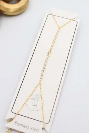 Taşlı Nazar Şahmeran - Altın Taşlı Nazar Şahmeran - Altın