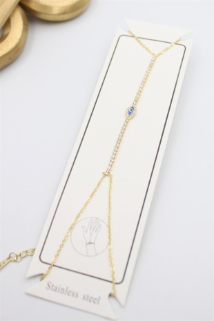 Taşlı Nazar Şahmeran - Altın Taşlı Nazar Şahmeran - Altın