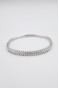 Taşlı Vip Bilezik - Gümüş