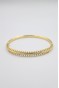 Taşlı Vip Bilezik - Altın
