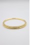 Taşlı Vip Bilezik - Altın