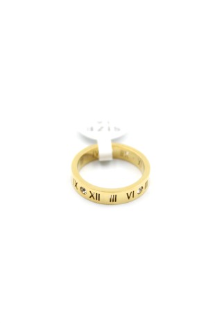 6'lı Roma Rakamlı Yüzük - Altın 6'lı Roma Rakamlı Yüzük - Altın