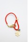 İpli Yonca Bileklik - Kırmızı İpli Yonca Bileklik - Kırmızı