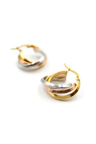 Çelik Halka Küpe - ÇOK RENKLİ Çelik Halka Küpe - ÇOK RENKLİ