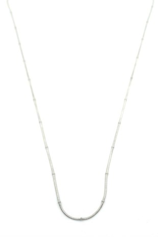 Toplu Yılan Zincir - 60cm - Gümüş