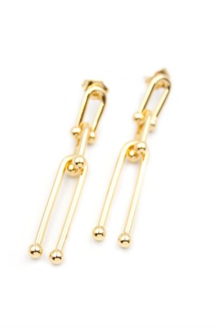 Tf Küpe - Altın Tf Küpe - Altın