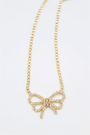 Fiyonk Kolye - Altın Fiyonk Kolye - Altın