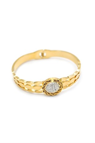 Örgü Bilezik - Altın